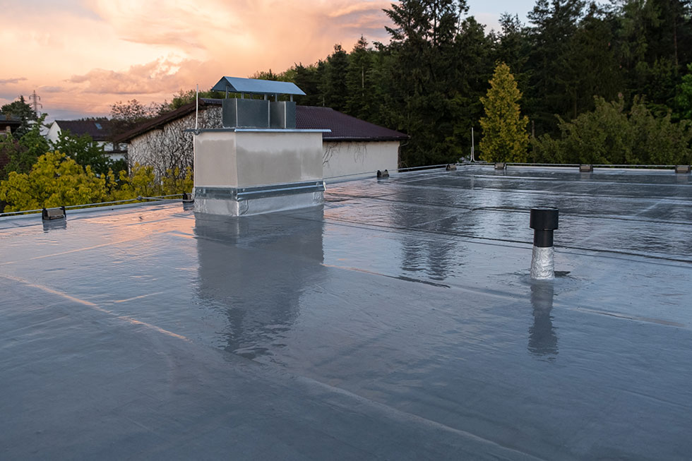 Flat Roof Modified Bitumen in Fredericktown, Ohio