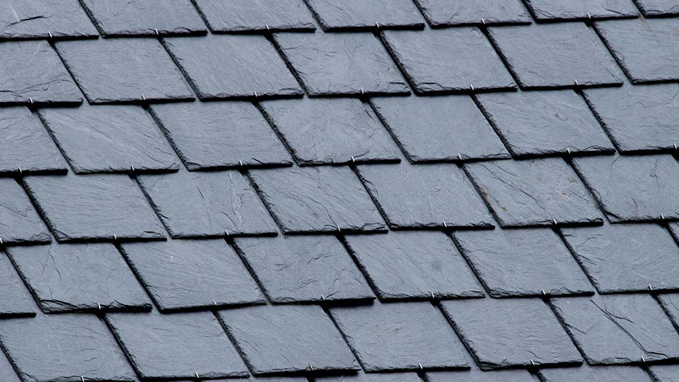 Slate roof tile