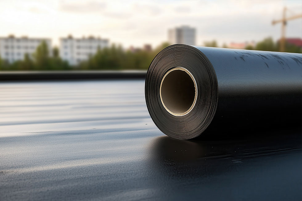 EPDM (Rubber Roofing) installation in Fredericktown, Ohio